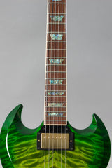 2008 Gibson Custom Shop Sg Elegant Iguana Burst Quilt Top