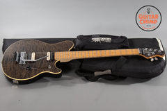 Ernie Ball Music Man Axis EX Translucent Black Quilt