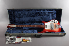 2000 Rickenbacker 4001v63 Fireglo Bass Guitar