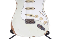 2016 Fender Custom Shop '69 Reissue Heavy Relic Stratocaster Olympic White 1969 Strat