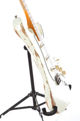 2016 Fender Custom Shop '69 Reissue Heavy Relic Stratocaster Olympic White 1969 Strat