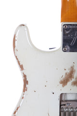 2016 Fender Custom Shop '69 Reissue Heavy Relic Stratocaster Olympic White 1969 Strat