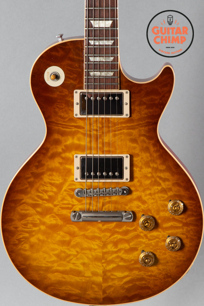 2009 Gibson Custom Shop Les Paul '59 Historic Reissue Iced Tea Quilt Top