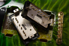 2008 Gibson Custom Shop Sg Elegant Iguana Burst Quilt Top