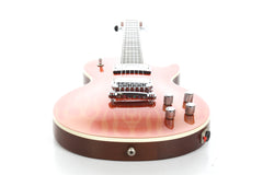 2006 Gibson Les Paul Standard GT Ghost Flame Candy Orange -EBONY BOARD-