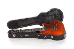 2006 Gibson Les Paul Standard GT Ghost Flame Candy Orange -EBONY BOARD-