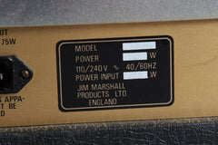 1983 Marshall JCM 800 2204 50 Watt Tube Head ~Verticle Inputs~