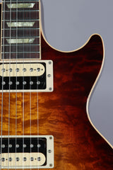 1995 Gibson Custom Shop Les Paul Classic Premium Plus Bourbon Burst Quilt Top
