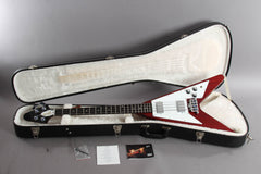 2011 Gibson Flying V Bass Gloss Cherry
