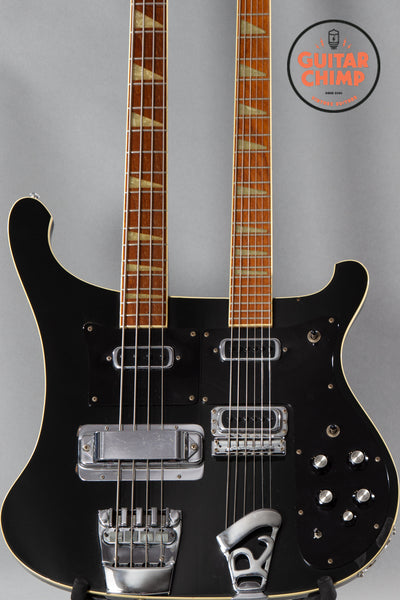 1979 Rickenbacker 4080 4/6 Doubleneck Jetglo | Guitar Chimp