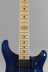 2007 PRS Paul Reed Smith Johnny Hiland Signature Trans Blue 10 Top