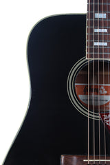 1978 Gibson Hummingbird Custom Ebony Black