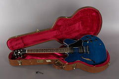 2001 Gibson Limited Edition ES-335 Beale Street Blue