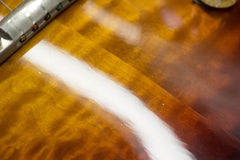 1995 Gibson Custom Shop Les Paul Classic Premium Plus Bourbon Burst Quilt Top