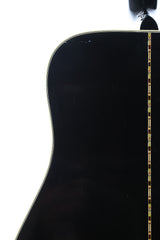 1978 Gibson Hummingbird Custom Ebony Black