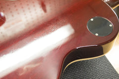 1995 Gibson Custom Shop Les Paul Classic Premium Plus Bourbon Burst Quilt Top