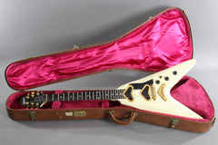 1979 Gibson V2 Flying V Pearl White ~Made Jan 2nd 1979 production # 001~ (Possibly 1st one made)