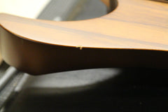 2014 Ibanez RG752LWFX-HAB RG Prestige 500 Series HH Limba Top 7-String Hazelnut Ale Brown