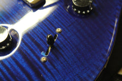 2007 PRS Paul Reed Smith Johnny Hiland Signature Trans Blue 10 Top