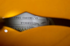 2019 Epiphone Elitist 1965 Casino Vintage Sunburst