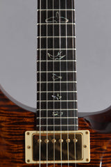 2010 PRS Paul Reed Smith Hollowbody II Black Gold Wrap 10 Top -With Piezo-