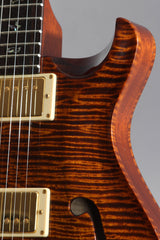 2010 PRS Paul Reed Smith Hollowbody II Black Gold Wrap 10 Top -With Piezo-