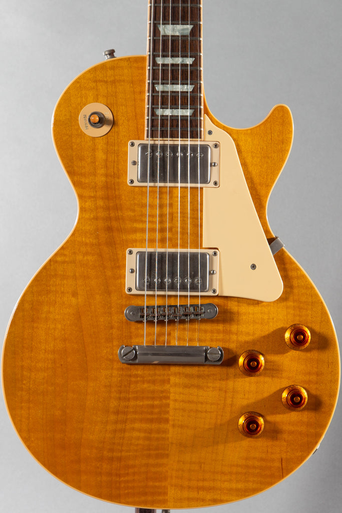 2002 Gibson Les Paul Standard Plus Trans Amber