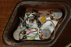 1978 Gibson Les Paul Custom Artisan 3 Pickup Walnut Top Electric Guitar