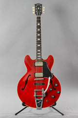 2016 Gibson Memphis Historic Series '63 Es-335TDC VOS Bigsby Sixties Cherry w/Custom Made Plate