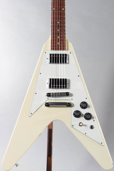 2015 Gibson Japan Limited 70s Flying V Classic White