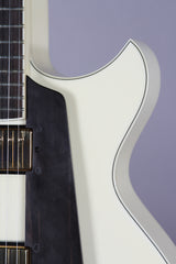 2008 Benedetto Bambino Limited Edition 40th Anniversary Archtop Guitar White