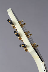 2008 Benedetto Bambino Limited Edition 40th Anniversary Archtop Guitar White