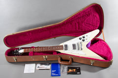 2015 Gibson Japan Limited 70s Flying V Classic White