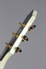 2008 Benedetto Bambino Limited Edition 40th Anniversary Archtop Guitar White