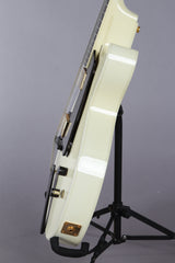 2008 Benedetto Bambino Limited Edition 40th Anniversary Archtop Guitar White