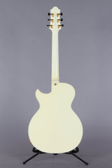 2008 Benedetto Bambino Limited Edition 40th Anniversary Archtop Guitar White