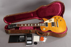 2014 Gibson Custom Shop Les Paul '59 Historic Reissue Heavy Aged Dirty Lemon