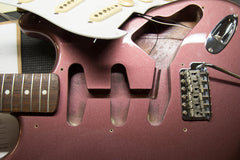 2012 Fender Japan MIJ '62 Stratocaster ST62-TX Burgundy Mist ~Matching Headstock~