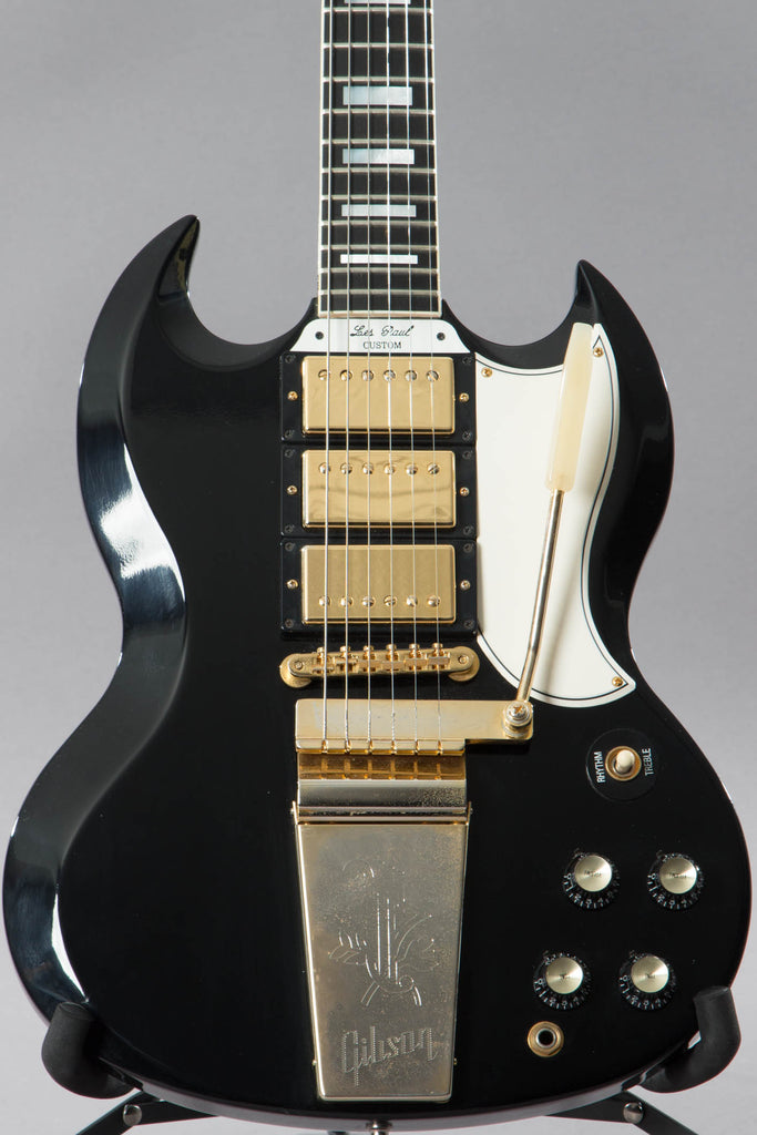2008 Gibson Custom Shop Sg Les Paul Custom 3 Pickup Black Beauty