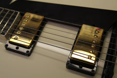 2008 Benedetto Bambino Limited Edition 40th Anniversary Archtop Guitar White