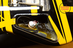 2005 Charvel EVH Art Series Eddie Van Halen Black and Yellow Stripes