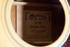 2012 Martin D-18 GE Golden Era 1934 Acoustic Guitar