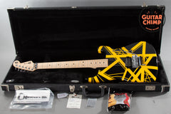2005 Charvel EVH Art Series Eddie Van Halen Black and Yellow Stripes