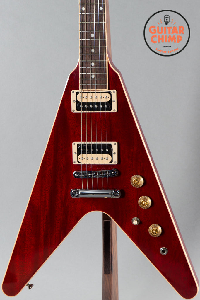 2016 Gibson Flying V Traditional Pro Wine Red
