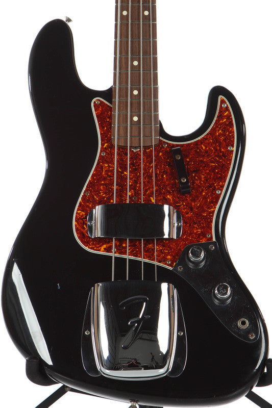 1983 Fender 1962 Reissue Jazz Bass Black