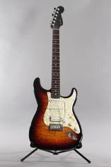 1998 Fender Custom Shop Set Neck Thru Stratocaster Sunburst Quilt Top