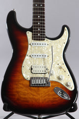 1998 Fender Custom Shop Set Neck Thru Stratocaster Sunburst Quilt Top