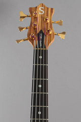 1996 Ken Smith BT5G 5-String Bass ~Zebra Facings~