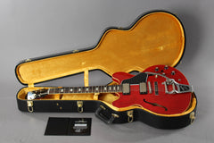 2016 Gibson Memphis Historic Series '63 Es-335TDC VOS Bigsby Sixties Cherry w/Custom Made Plate