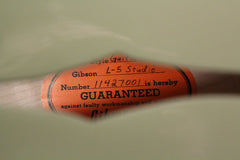 2017 Gibson Custom Shop L-5 Studio Crimson Series Army Green